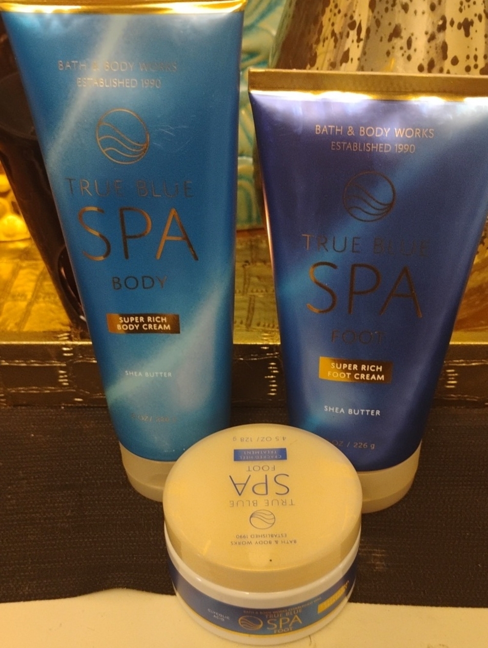 Bath & Body Works True Blue Spa Blue Collection